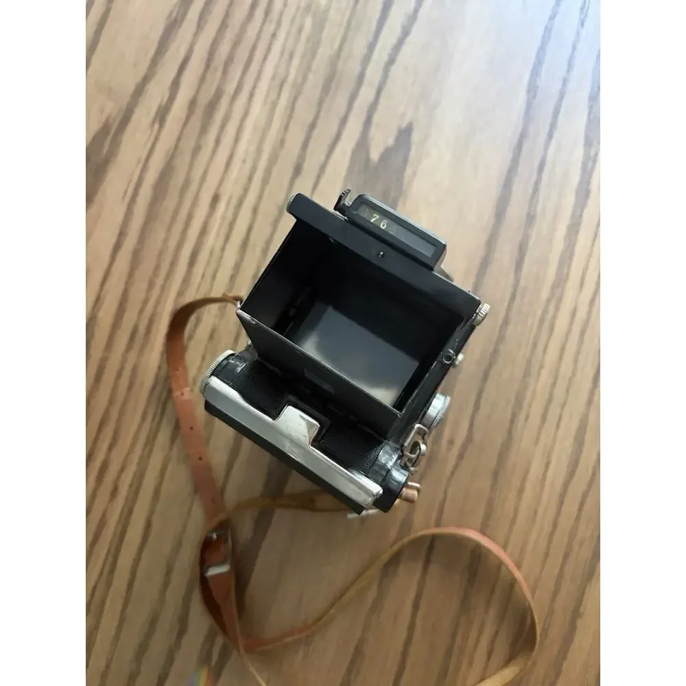 KW Pilot Super Medium Format 6x6 120 Film SLR Camera w/ Enna Ennatar F3.5 75mm